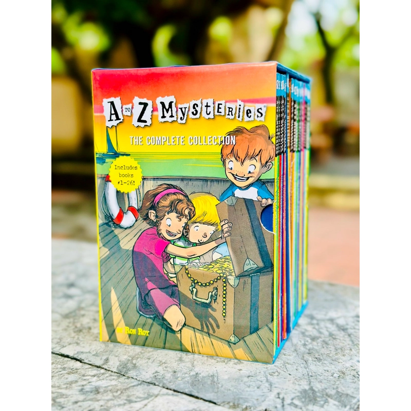 A to Z Mysteries (bộ 26 cuốn tiếng Anh) 393180