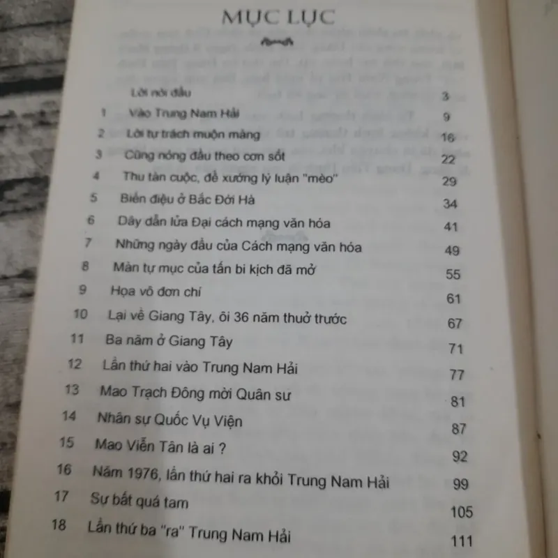 Đặng Tiểu Bình 3 lần vào ra Trung Nam Hải. Nguyên tác Lý Kiện. Thái Nguyễn Bạch Liên dịch 627709