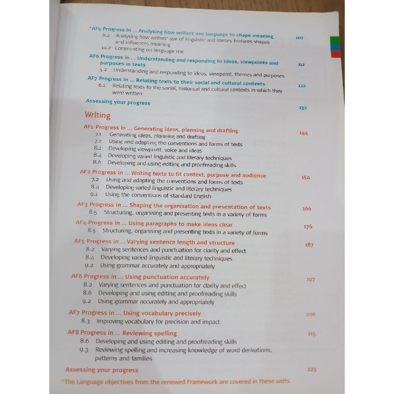 English Progress 1029383