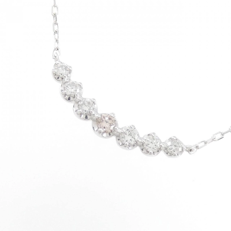 K18WG Dây chuyền kim cương 0.13CT - Hàng hiệu Chính hãng 860894