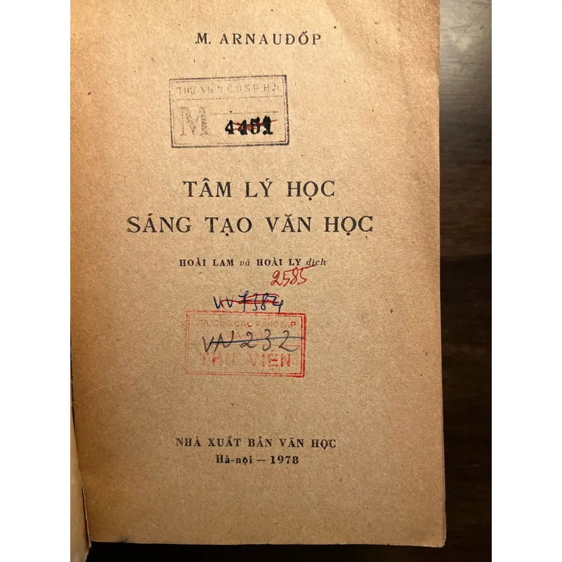 📖 Tâm lý học sáng tạo văn học (xb 1978) 590799