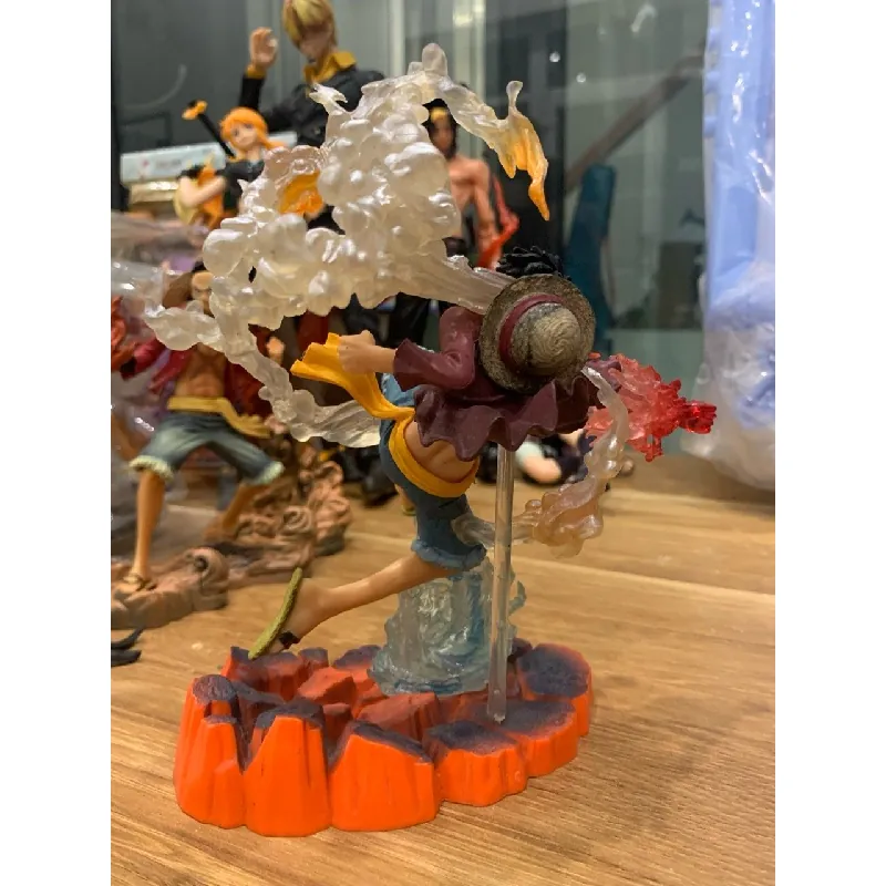 Mô hình One Piece Luffy gear 2 haki figure F.zero hàng cao cấp đế có chữ tên nhân vật luffy cao 20cm hiệu ứng đặc biệt 714382