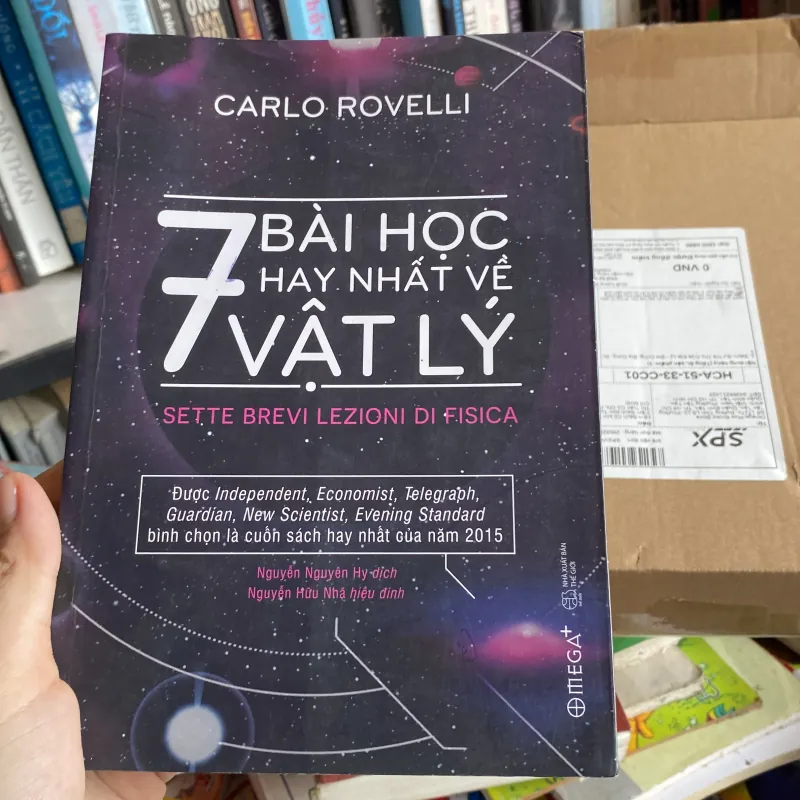 7 Bài học hay nhất về Vật lý" của tác giả Carlo Rovelli 996433