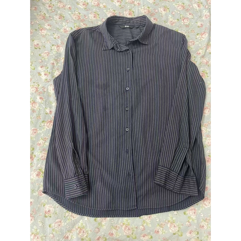 sơ mi Uniqlo kẻ 536245