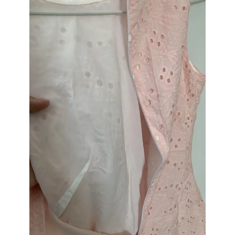 Đầm Tommy nữ không tay hồng 792126