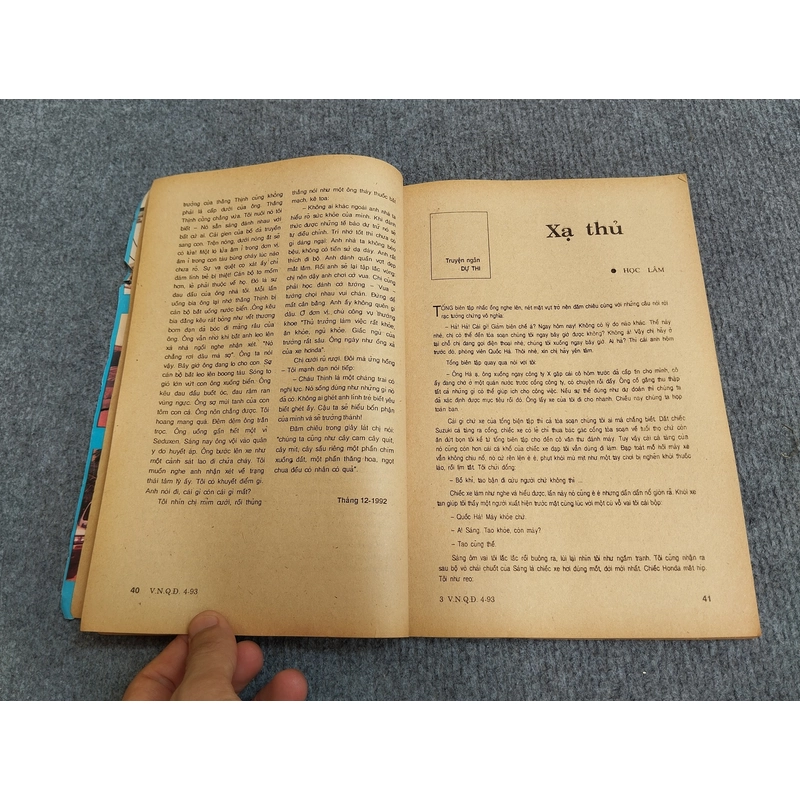 VĂN NGHỆ QUÂN ĐỘI THÁNG 4 NĂM 1993 549436