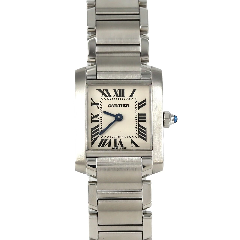 Cartier Tank Française SM W51008Q3 SS Quartz - Hàng hiệu Authentic 876149