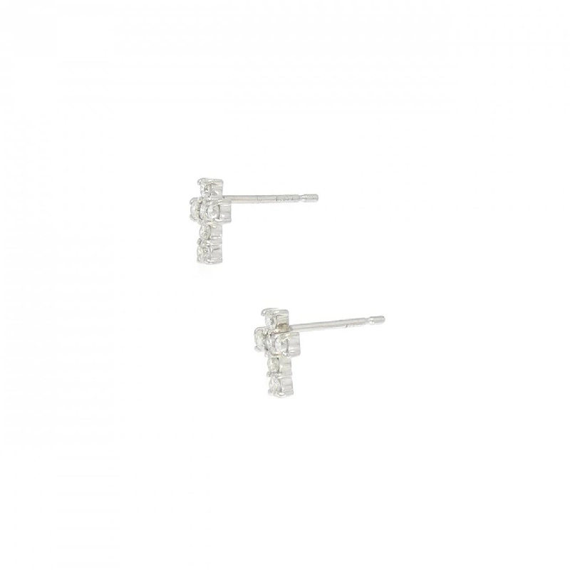 Bông tai kim cương PT900 hình chữ thập 0.26CT - Hàng hiệu chính hãng 871928