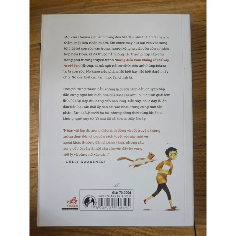 Những cuộc phiêu lưu sáng chói của Flora & Ulysses
35k 674301