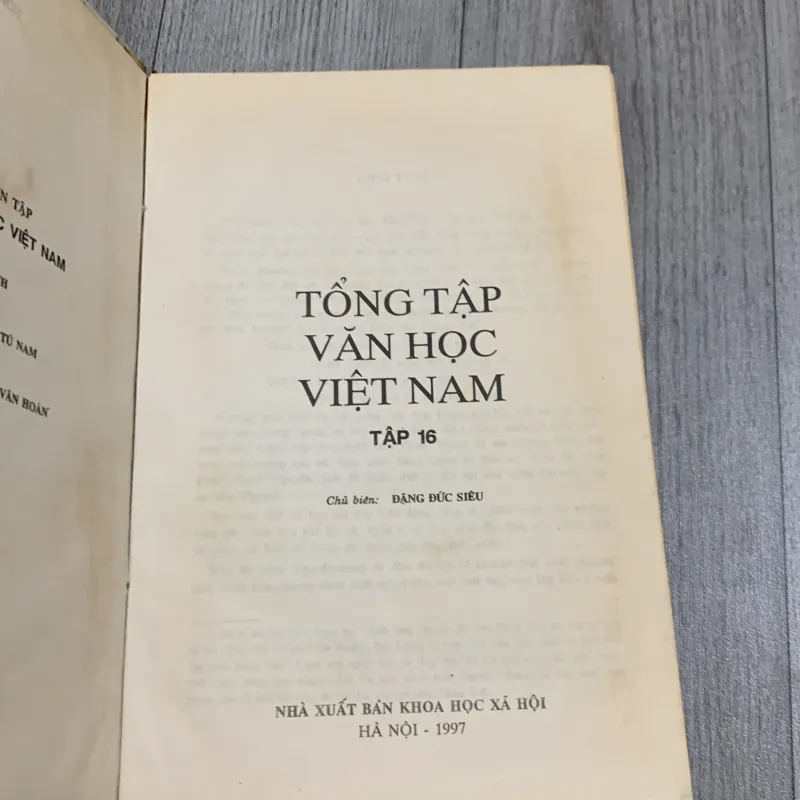 Tổng tập văn học việt nam. Tập 16 757664