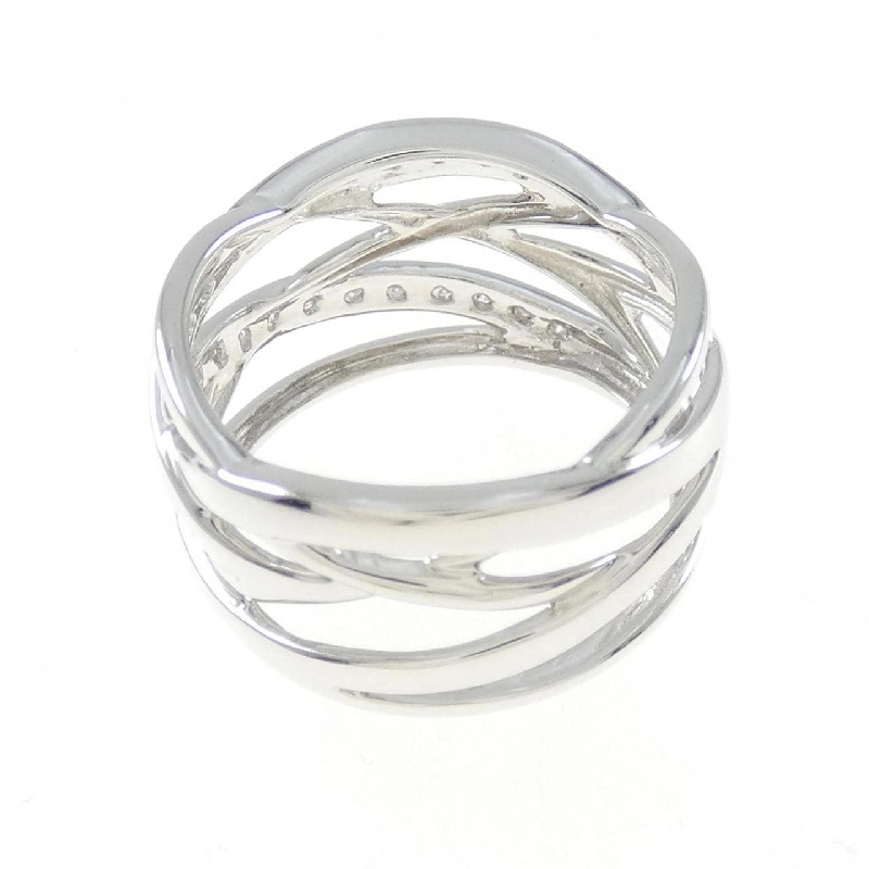 Nhẫn kim cương K18WG 0.10CT 670942