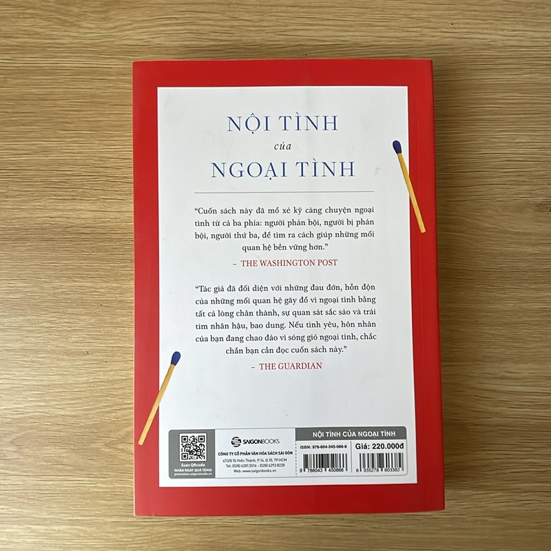 Sách Nội tình của ngoại tình - Esther Perel, còn mới nguyên 176565