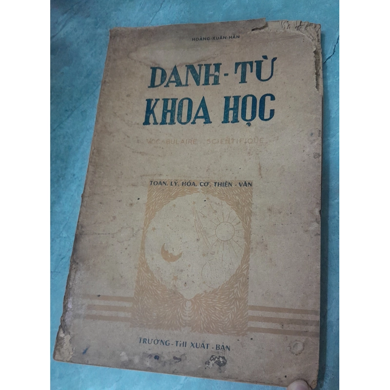 DANH TỪ KHOA HỌC - Hoàng Xuân Hãn 210913