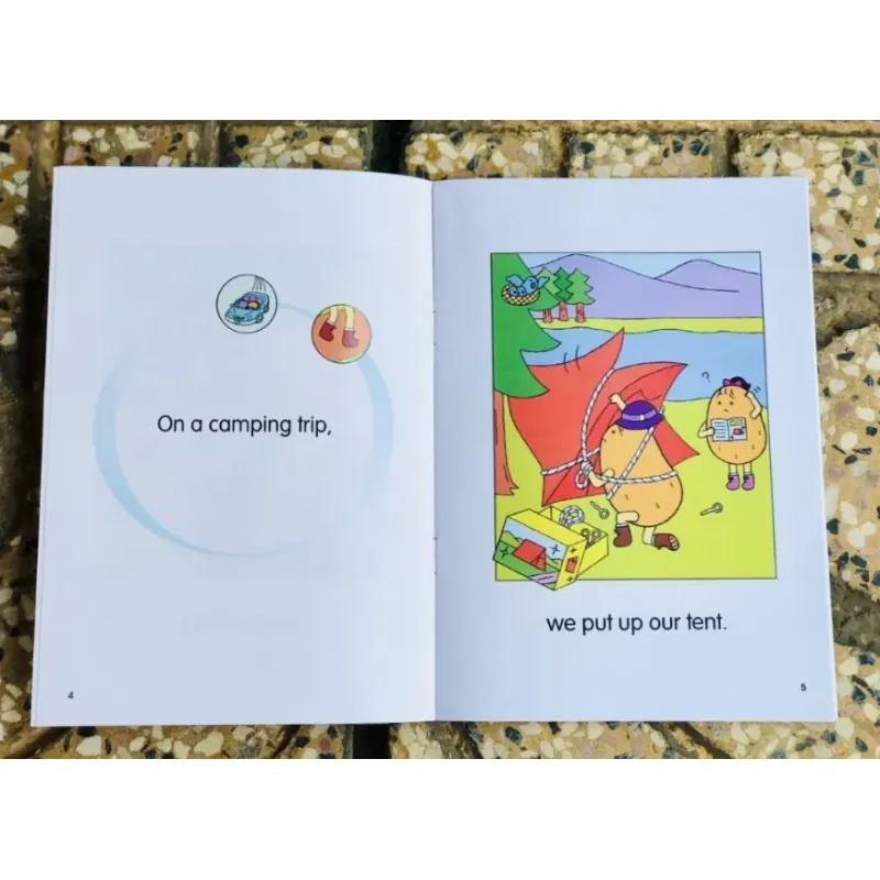 Sách - POTATO PALS 12 cuốn kèm file nghe giấy bóng đẹp 945118