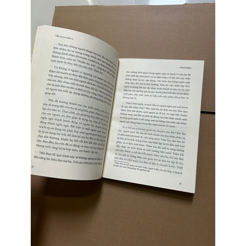 Tâm lý hành vi học  - Khương Nguy 722534