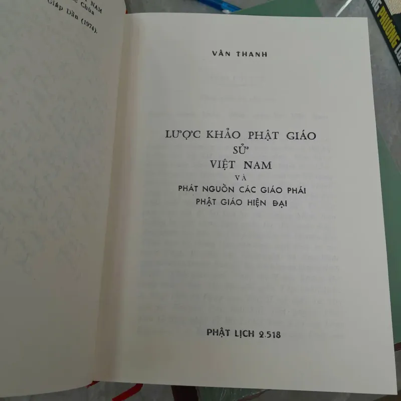 LƯỢC KHẢO PHẬT GIÁO SỬ VIỆT NAM - VÂN THANH 789320