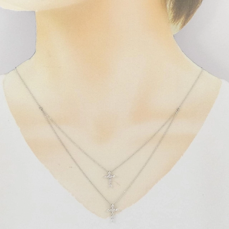 Dây chuyền kim cương PT900/PT850 0.50CT - Hàng hiệu Chính hãng 859363