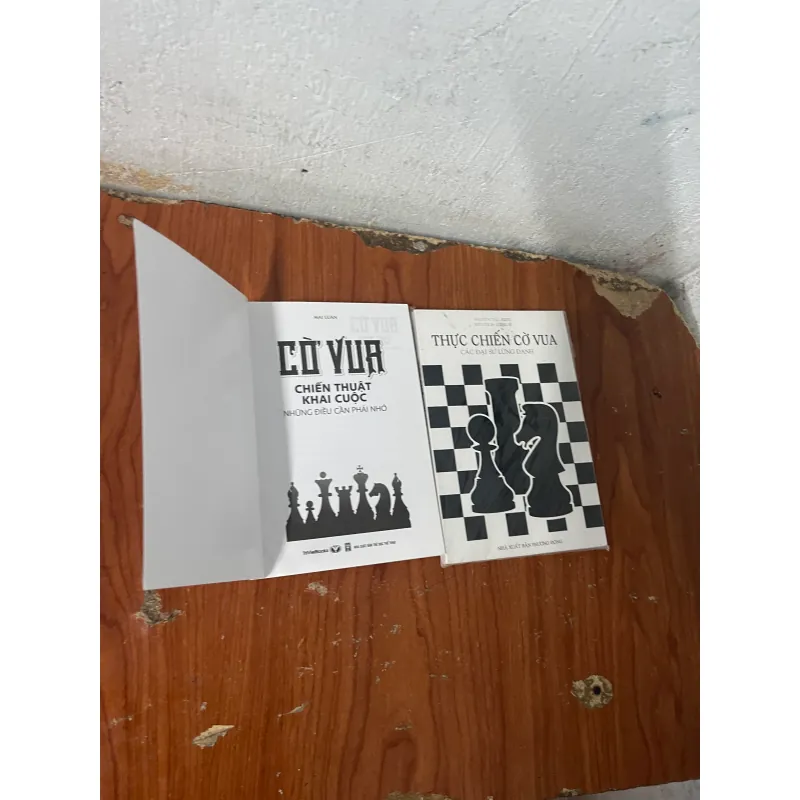 COMBO THỰC CHIẾN CỜ VUA CÁC ĐẠI SƯ LỪNG DANH & CỜ VUA CHIẾN THUẬT KHAI CUỘC NHỮNG ĐIỀU CẦN 730445