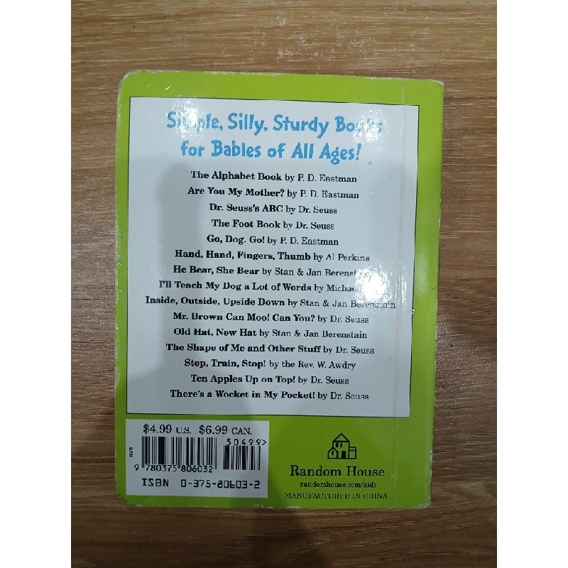 The Alphabet Book  P. D. Eastman 531355