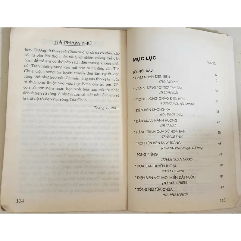 Bút ký: TRỜI ĐIỆN BIÊN MÂY TRẮNG 706896