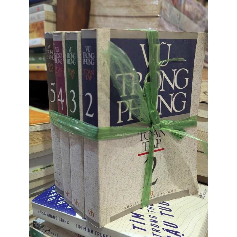 Vũ Trọng Phụng toàn tập - Tôn Thảo Miên Miên biên soạn ( trọn bộ 5 tập ) 120881