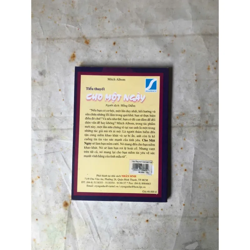 Cho Một Ngày - Mitch Albom 849838
