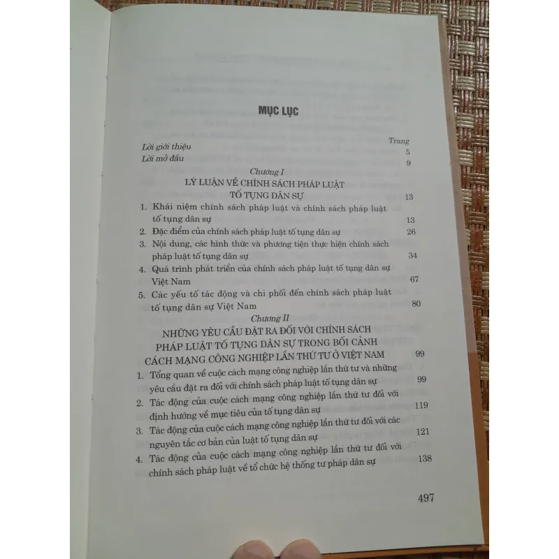 CHÍNH SÁCH PHÁP LUẬT TỐ TỤNG DÂN SỰ ĐÁP ỨNG YÊU CẦU... 761490