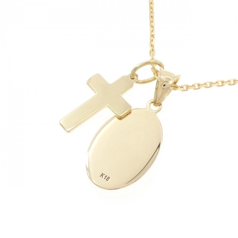 K18YG 2WAY Cross Necklace - Hàng hiệu Authentic 847204