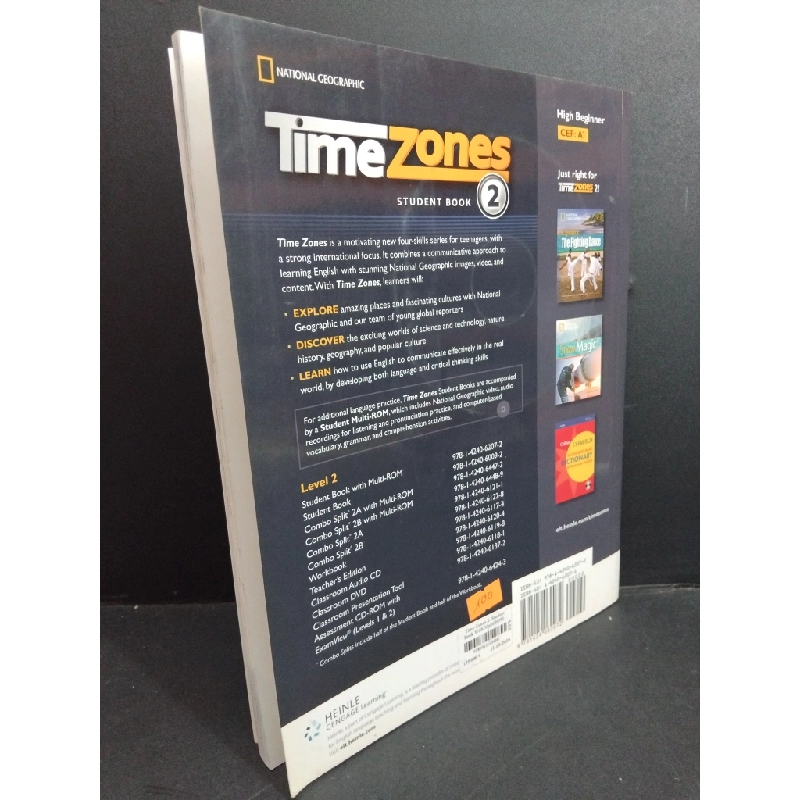 Time zones student book 2 with Multi-ROM (kèm CD) mới 90% bẩn bìa HCM2811 Catherine Frazier, Richard Frazier, Jennifer Wilkin HỌC NGOẠI NGỮ 356591