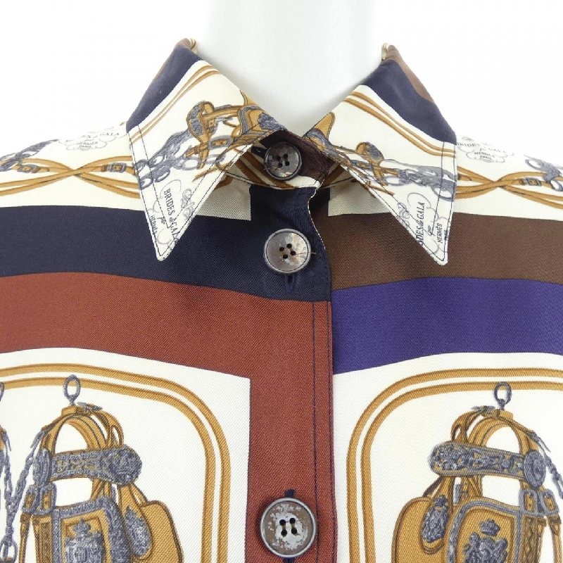 HERMES BRIDES DE GALA Áo sơ mi - Hàng hiệu Authentic 823366