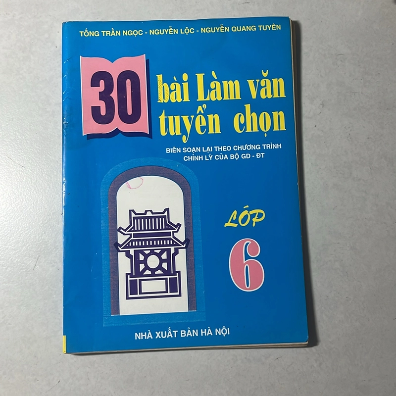 Tuyển tập làm văn lớp 2, 4, 5, 6 (6 cuốn) 522165