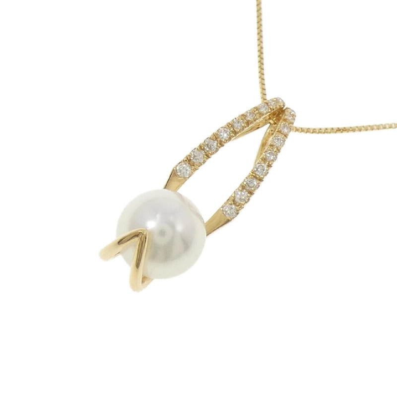 K18YG Chuỗi ngọc trai Akoya 7.7mm - Hàng hiệu Chính hãng 855731