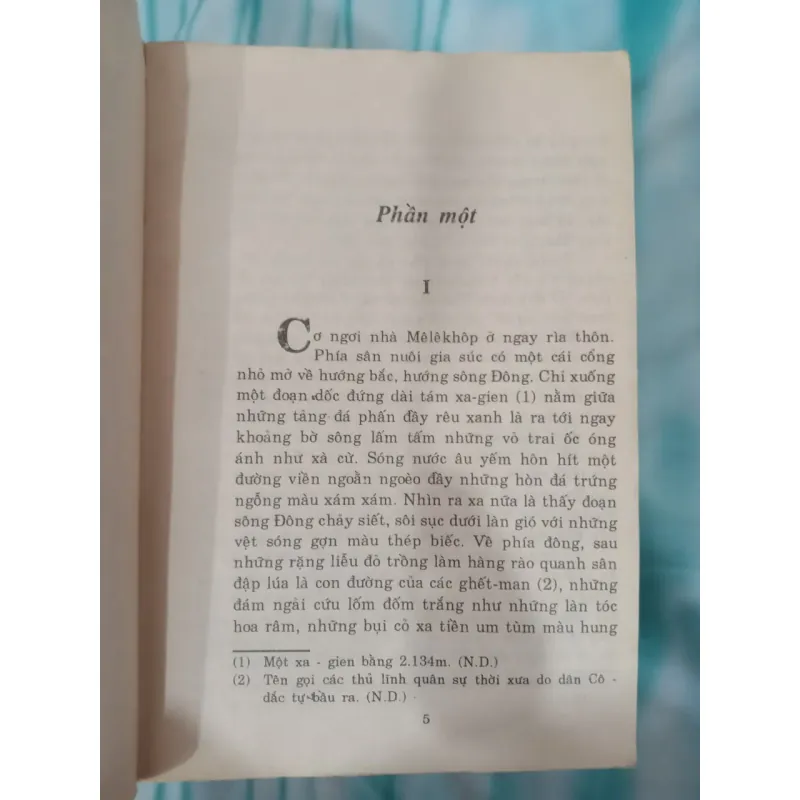 SÔNG ĐÔNG ÊM ĐỀM - MIKHAIN SÔLÔKHÔP (Nguyễn Thụy Ứng dịch) 782742