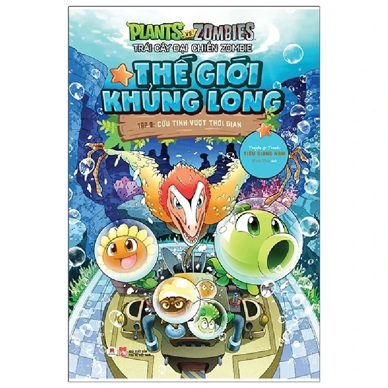 Trái Cây Đại Chiến Zombie - Thế Giới Khủng Long - Tập 8: Cứu Tinh Vượt Thời Gian - Tiếu Giang Nam (Mới 100%) Truyện tranh, Huy Hoàng - SÁCH ĐẠI HỌC 487816