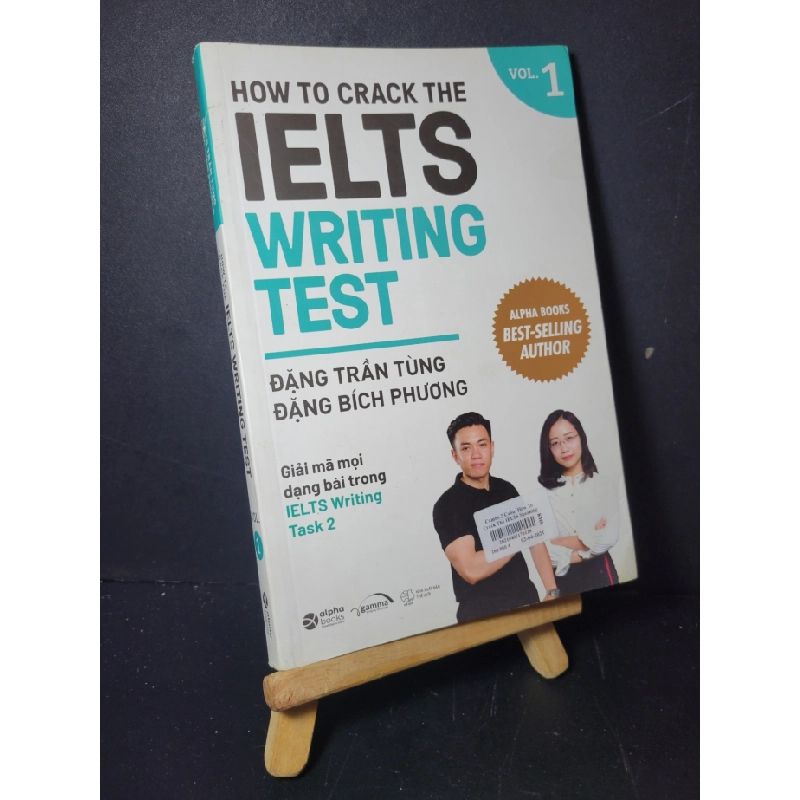 [Phiên Chợ Sách Cũ] How To Crack The Ielts Writing Test Vol.1 2020 - Đặng Trần Tùng, Đặng Bích Phương 0906 471546