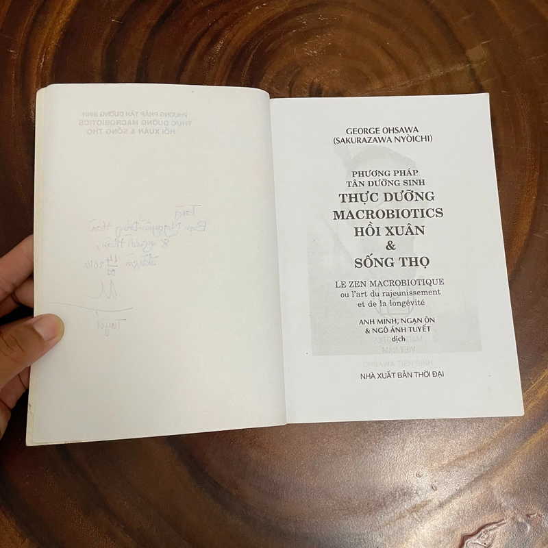 II Tựa sách: Thực Dưỡng Macrobiotics Hồi Xuân Và Sống Thọ - George Ohsawa - 2011 443377