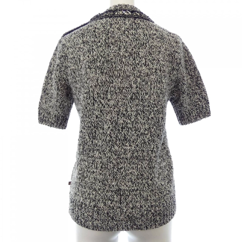 Louis Vuitton LOUIS VUITTON Viền đá quý Tweed FMKM94OJ7 Áo len 628562