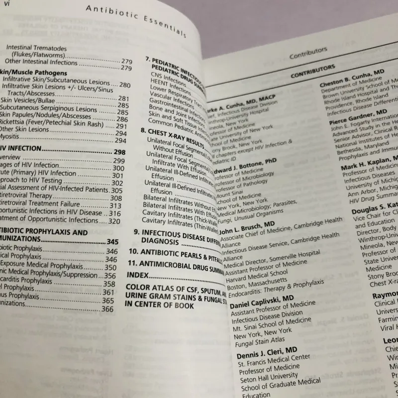 ANTIBIOTIC ESSENTIALS – Ninth Edition (Burke A. Cunha, MD) 780418