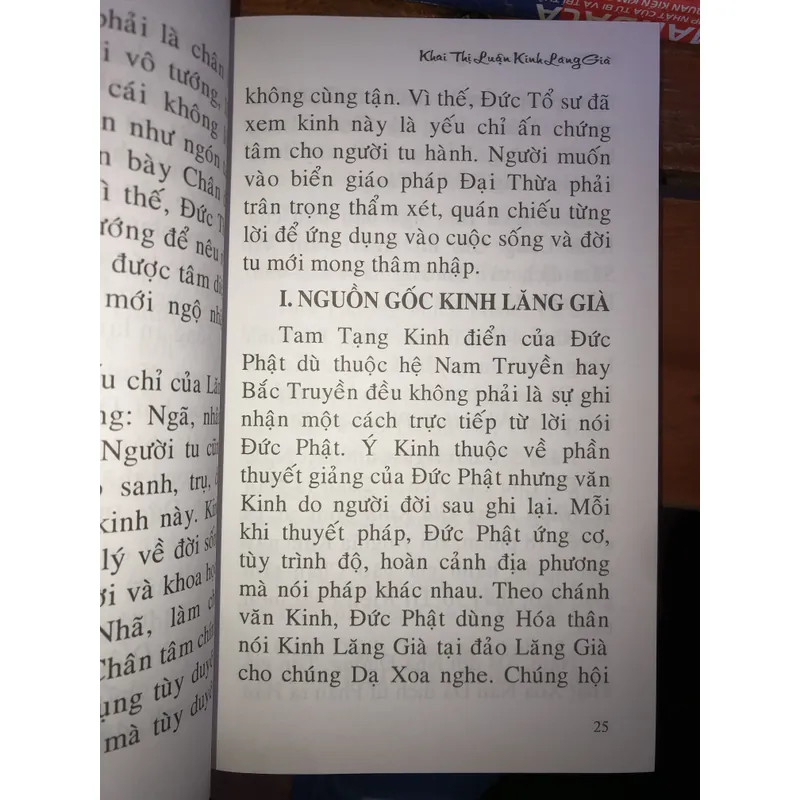 Khai thị luận - Kinh Lăng Già 734458
