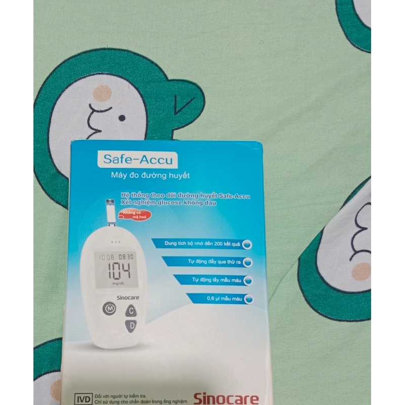 Máy đo đường huyết .Sinocare 324928