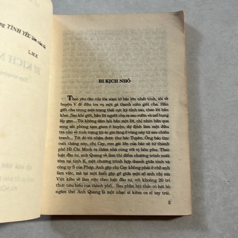 Bi kịch nhỏ — Lê Minh Khuê — 1993s 497656