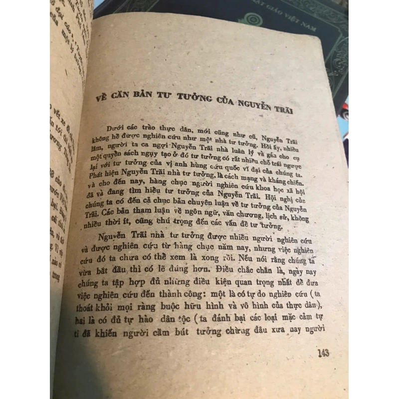 Sách xưa hơn 40 tuổi (In 1983) - Tư tưởng yêu nước 354982