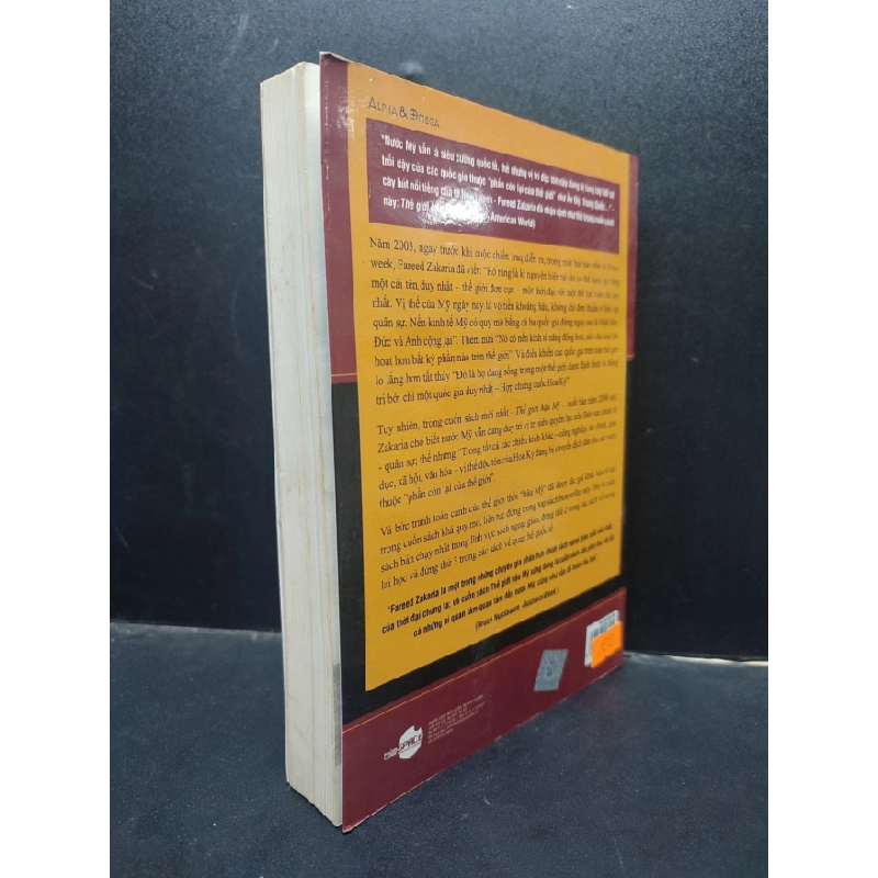 [Phiên Chợ Sách Cũ] Thế giới hậu Mỹ Fareed Zakaria 2010 2303 419085