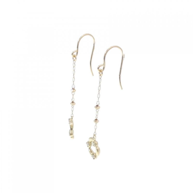 K18YG Bông tai kim cương 0.06CT - Hàng hiệu Chính hãng 877447