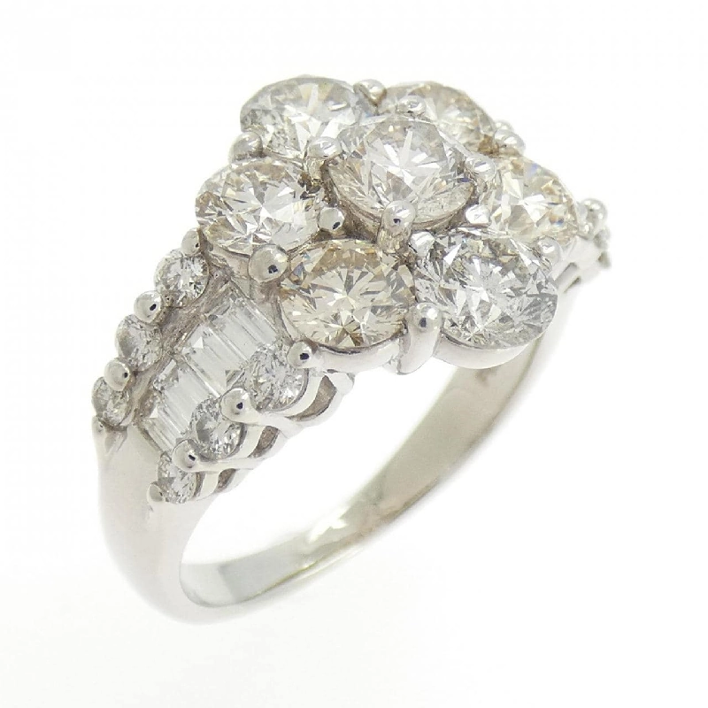 Nhẫn kim cương hoa PT900 3.00CT 666650