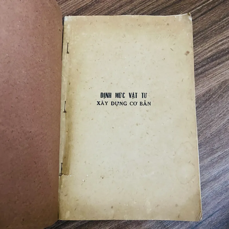 Định mức vật tư vây dựng cơ bản - 1988- sách bao cấp 1024270