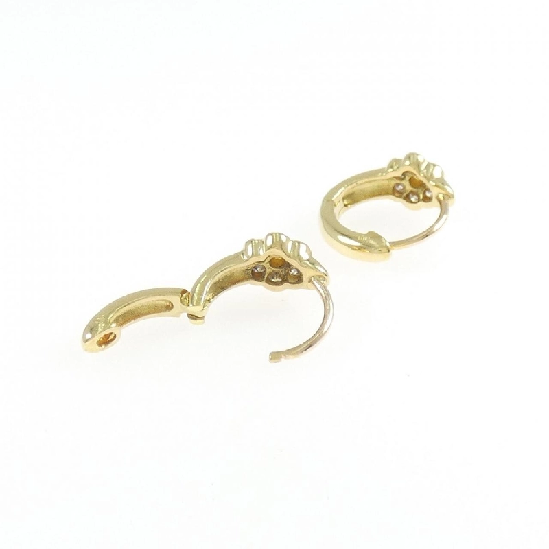 K18YG Bông tai hoa kim cương 0.20CT - Hàng hiệu Chính hãng 867032