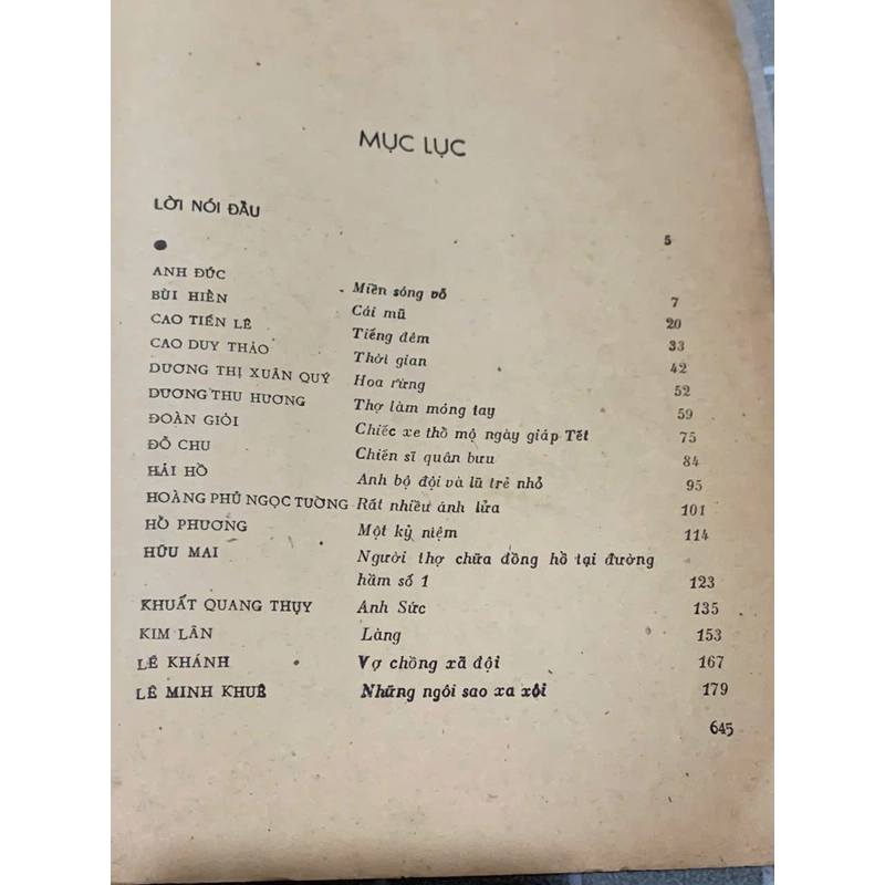 Truyện ngắn Việt Nam 1945-1985 *khổ lớn- có ảnh các nhà văn Dương Thu Hương, ... 545107