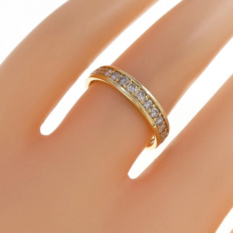 Nhẫn kim cương K18YG 0.50CT 671387