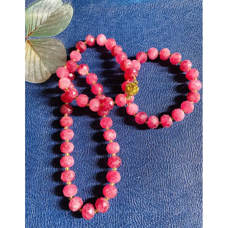 Bộ vòng cổ vòng tay ruby tự nhiên 931417